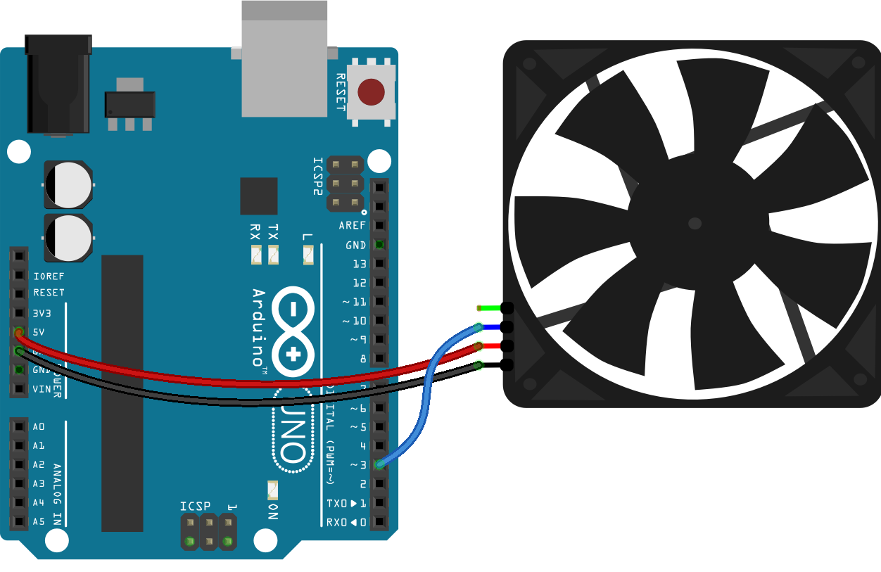 arduino fan