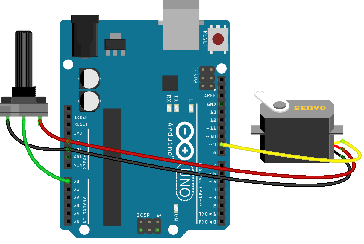 arduino servo