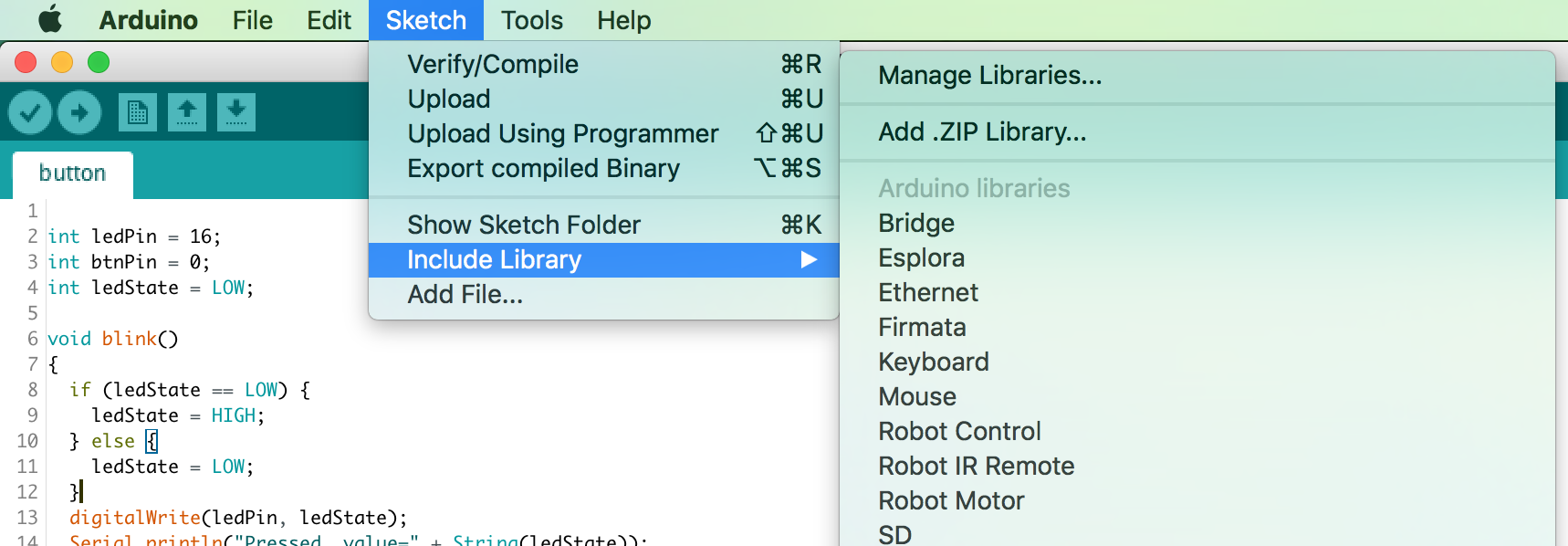 string h library arduino download